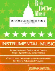 Christ the Lord Is Risen Today Mixed Woodwind Quartet EPRINT cover